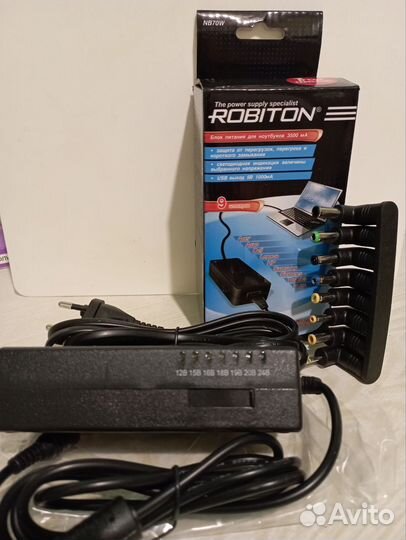 NB70W, Блок питания для ноутбуков, 12-24В, 2.9-3.5