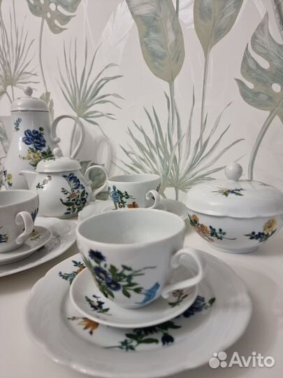 Сервиз чайный kahla ботаника