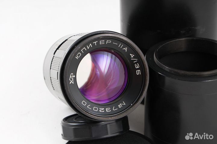 Для портретов Юпитер-11А 135 mm f/ 4 М42