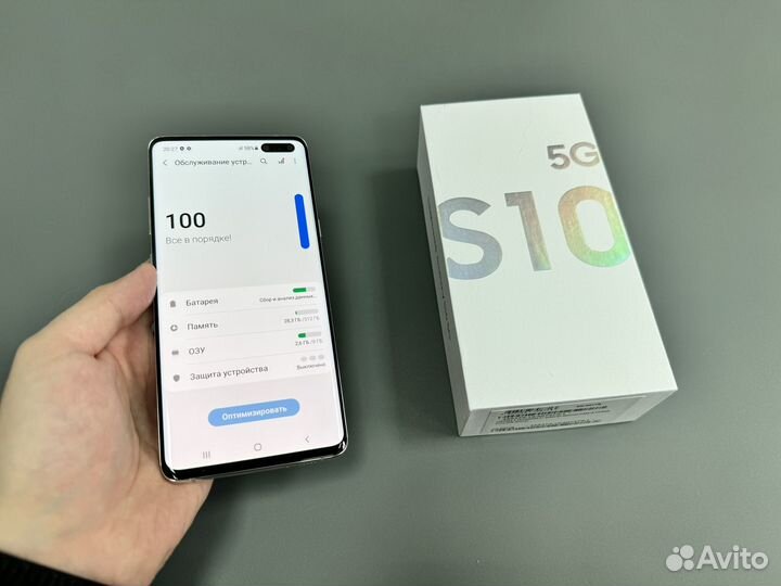 Samsung Galaxy S10 5G Single sim, 8/512 ГБ