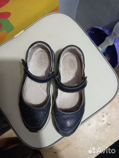 Туфли натуральная кожа ostin