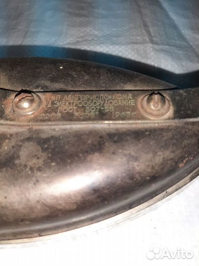 Утюг старинный