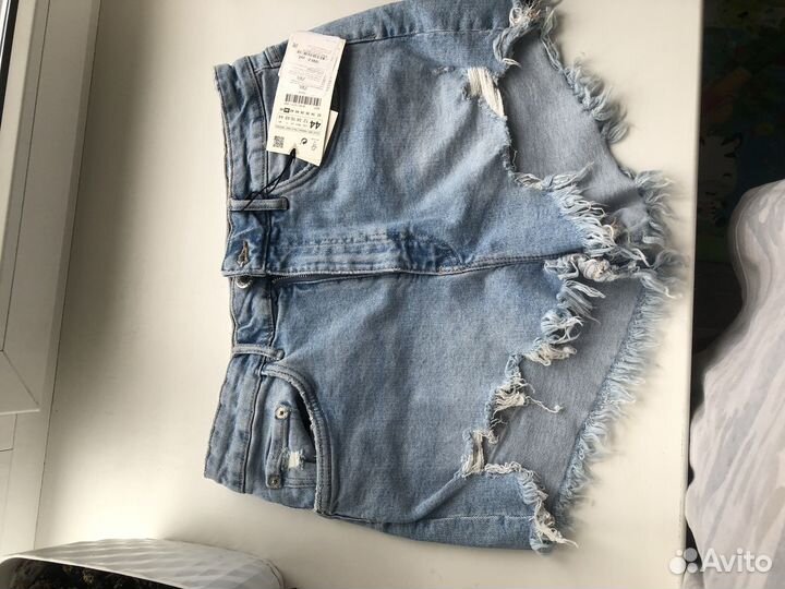 Джинсовые шорты zara