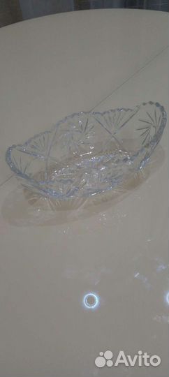 Хрустальная ваза