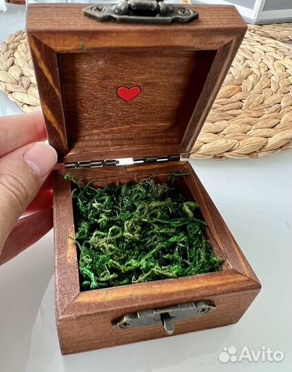 Шкатулка для свадебных колец