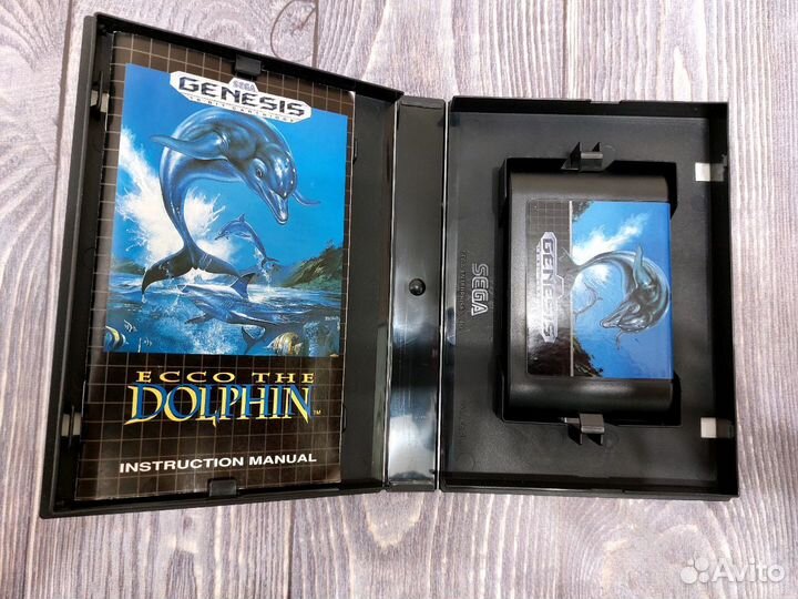 Ecco the Dolphin Sega Genesis Original