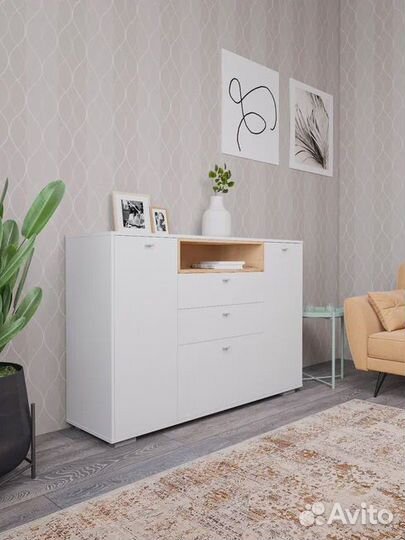 Комод «Ланс» К303 белый