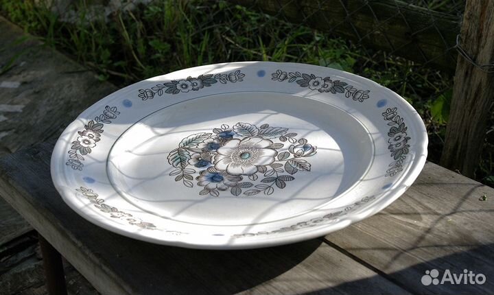 Блюдо и глубокая тарелка З.и.К. СССР