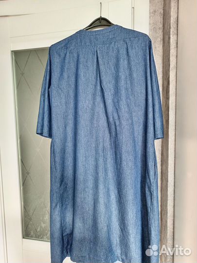 Платье летнее джинсовое для беременных