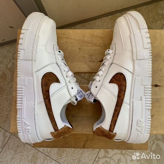 Nike air force 1 low леопард