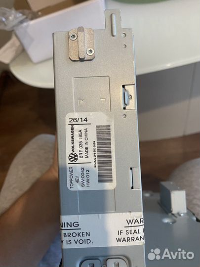 Магнитола на volkswagen polo седан 2014