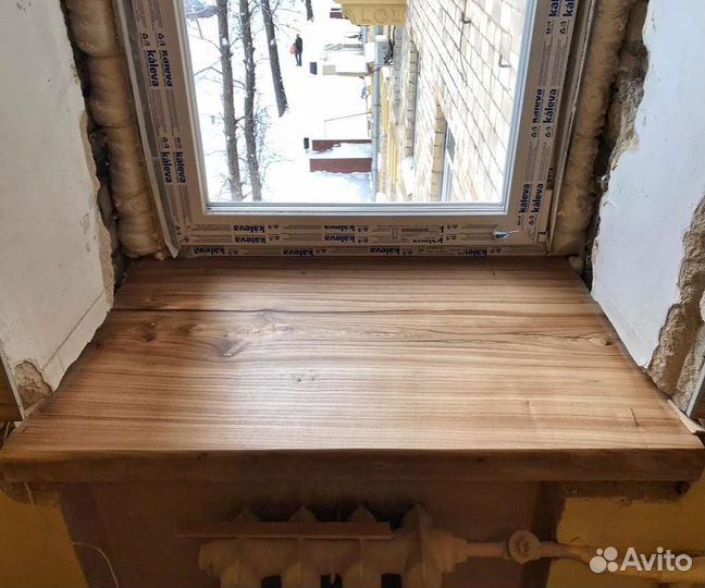 Подоконник из дуба