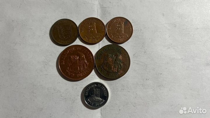 Монеты Джерси