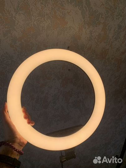Кольцевая лампа со штативом большая