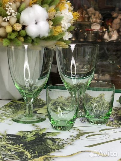 Komok бокалы цветное стекло