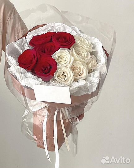 Цветы-Розы 15/25/51/101 шт