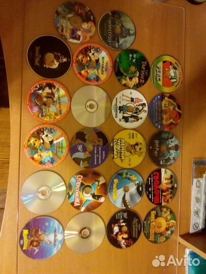 DVD фильмы и мультфильмы