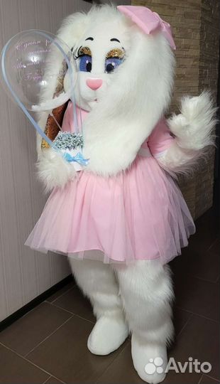 Ростовая кукла зайка и динозавр