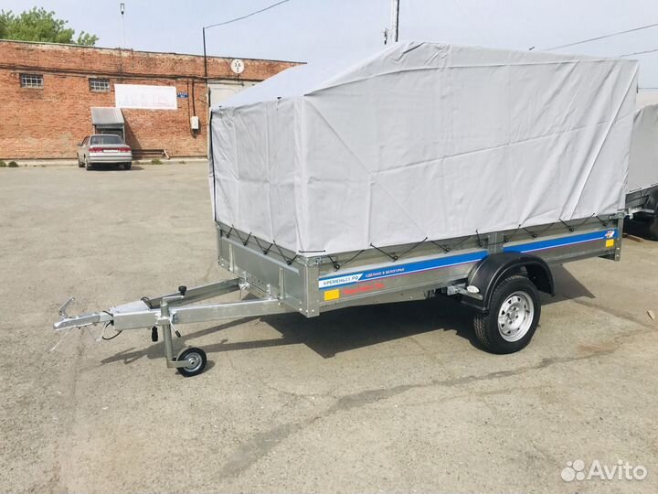 Прицеп Кремень 3,0х1,5 с тентом
