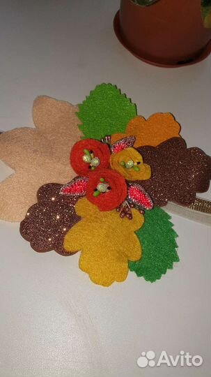 Украшение на голову на праздник осени в садик