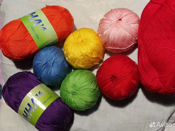 Пряжа для вязания хлопок