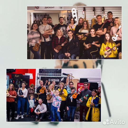 Обучение игре на укулеле