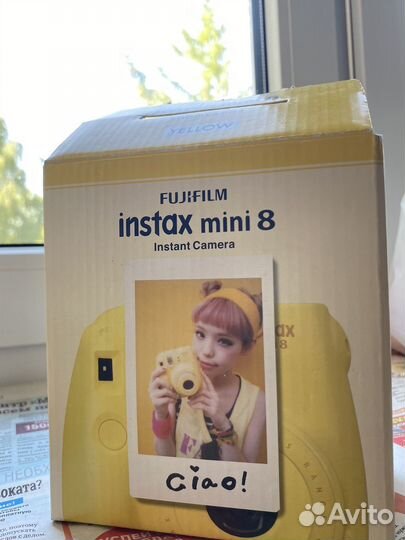 Фотоаппарат с моментальной печатью instax mini 8