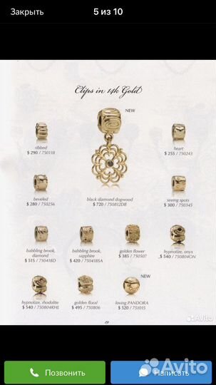 Pandora оригинал