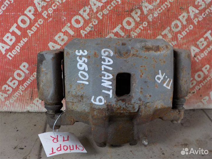 Суппорт передний правый Mitsubishi Galant 9 4G93