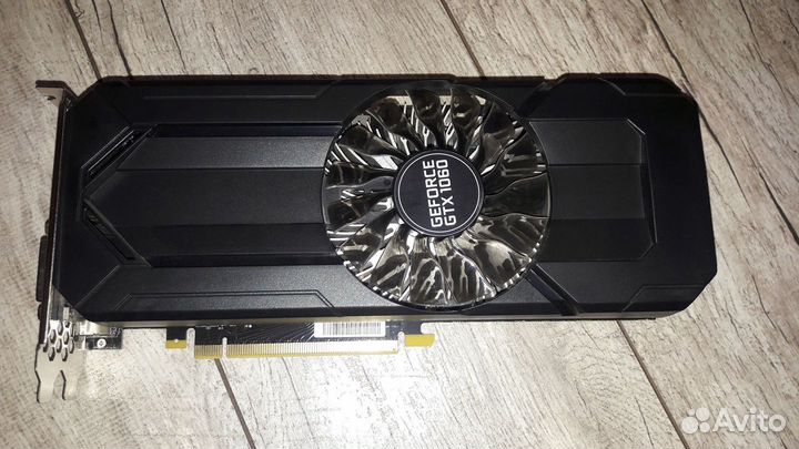 Видеокарта GeForce GTX 1060 3gb palit