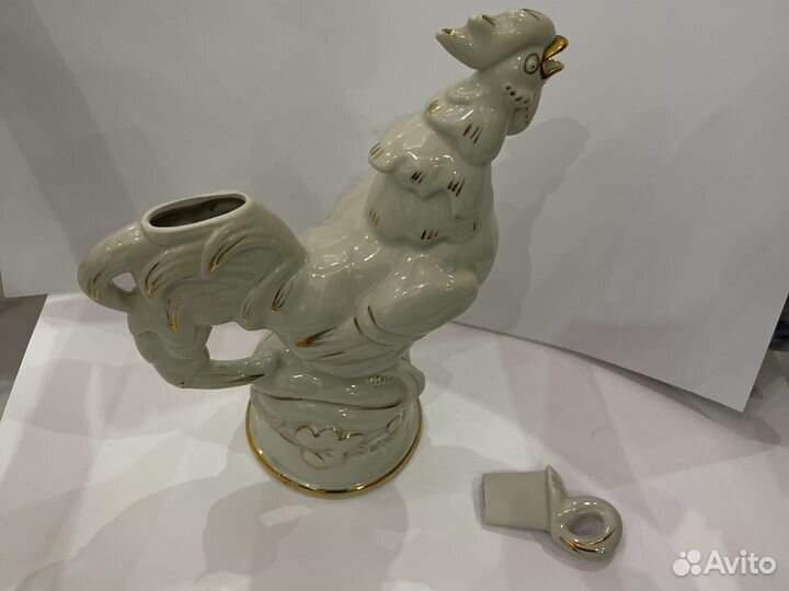 Графин времён СССР петух 25 см высота