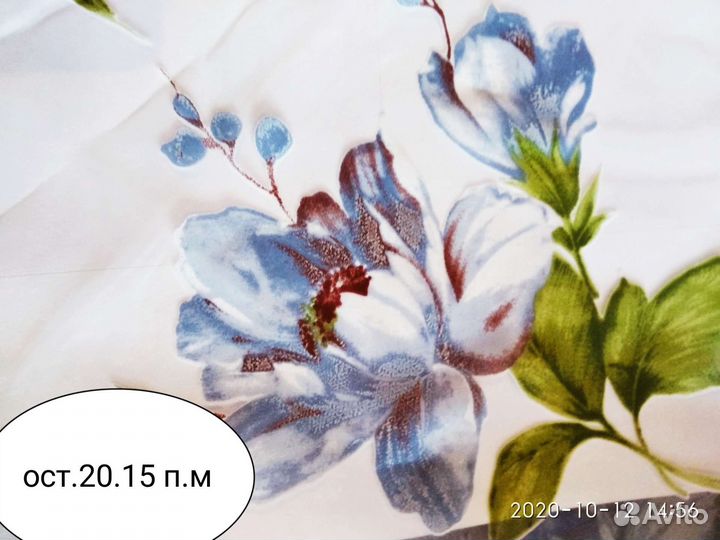 Ткань органза печать для тюли