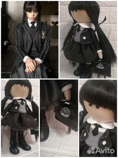 Кукла Уенсдей (Wednesday) Адамс Уенсдей, Венсдей