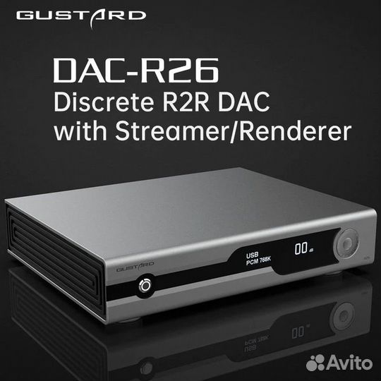 Цап Gustard DAC-R26
