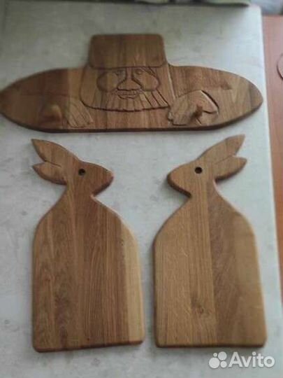 Авторский набор дубовых досок ручной работы