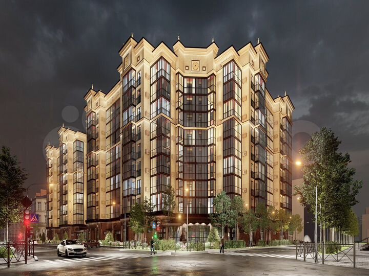 3-к. квартира, 85,9 м², 8/9 эт.