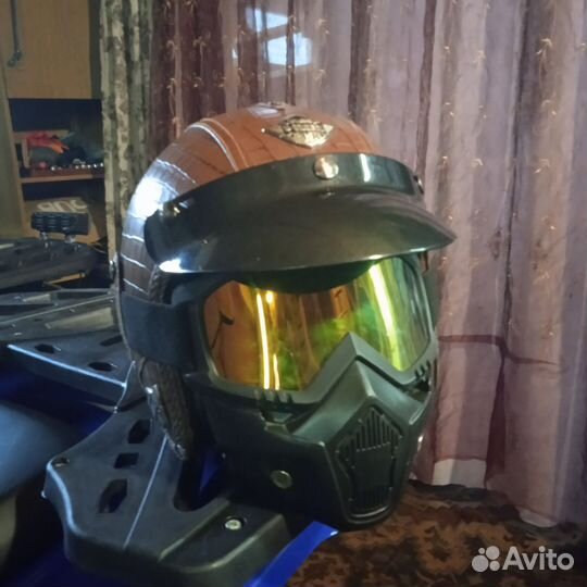 Мото шлем размер м