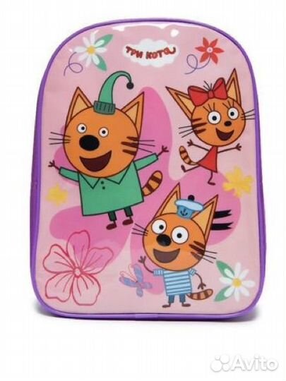 Рюкзак дошкольный три кота