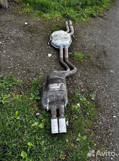 Глушитель mercedes 140