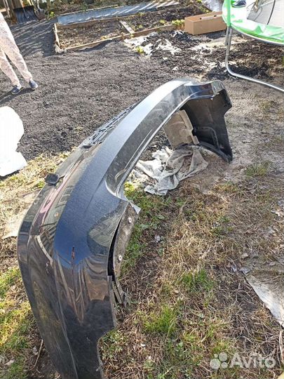 Задний бампер на volkswagen пассат