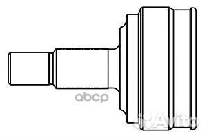 ШРУС hyundai lantra II 1.5-1.6 95-00 нар. +ABS