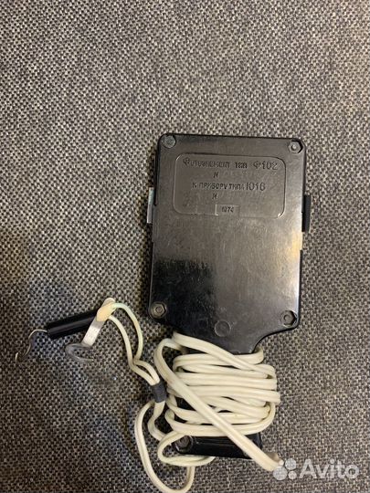 Люксметр Ю 16 с фотоэлементом тип ф102