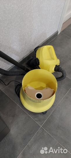 Строительный пылесос Karcher wd2 mv2 шум подшипник