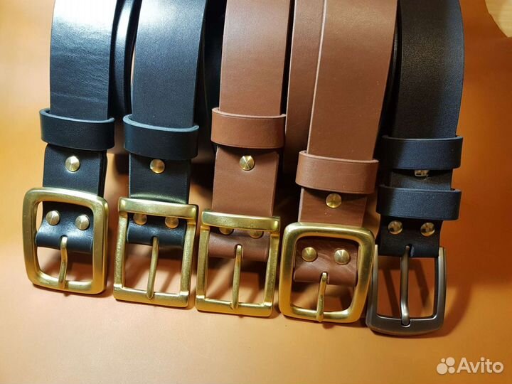 Ремень мужской. Натуральная кожа