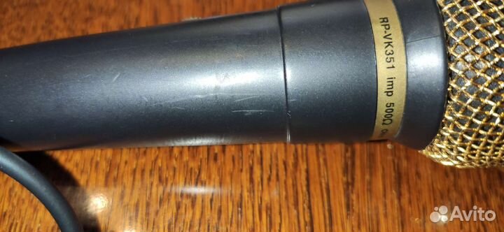 Микрофон Panasonic RP-VK351 imp 500 (Торг)