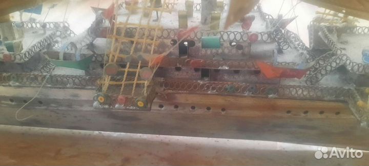 Парусник жесть самодельный СССР