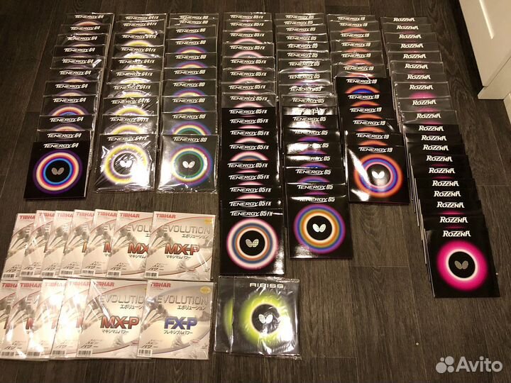 Накладки Butterfly Tenergy 80/64/64fx/05/05fx/05ha