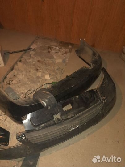 Бампер передний и задний priora 1