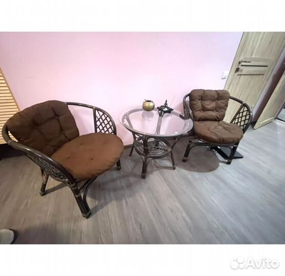 Комплект плетёной мебели ротанг новый