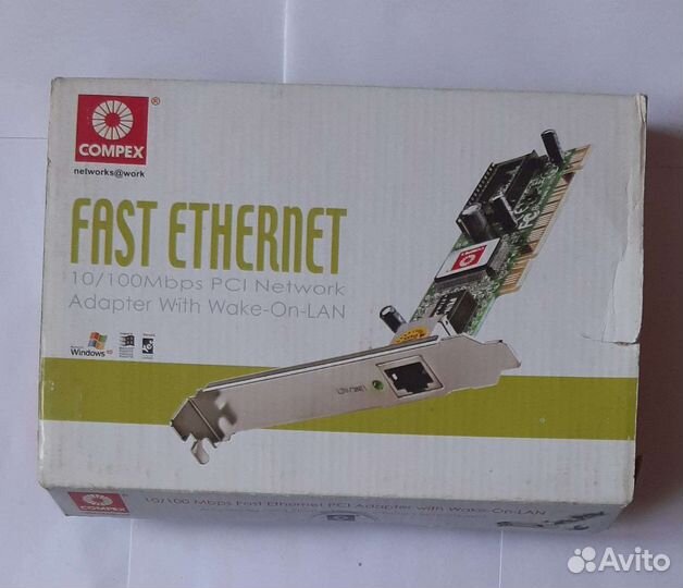 Сетевая карта RE100ATX/WOL